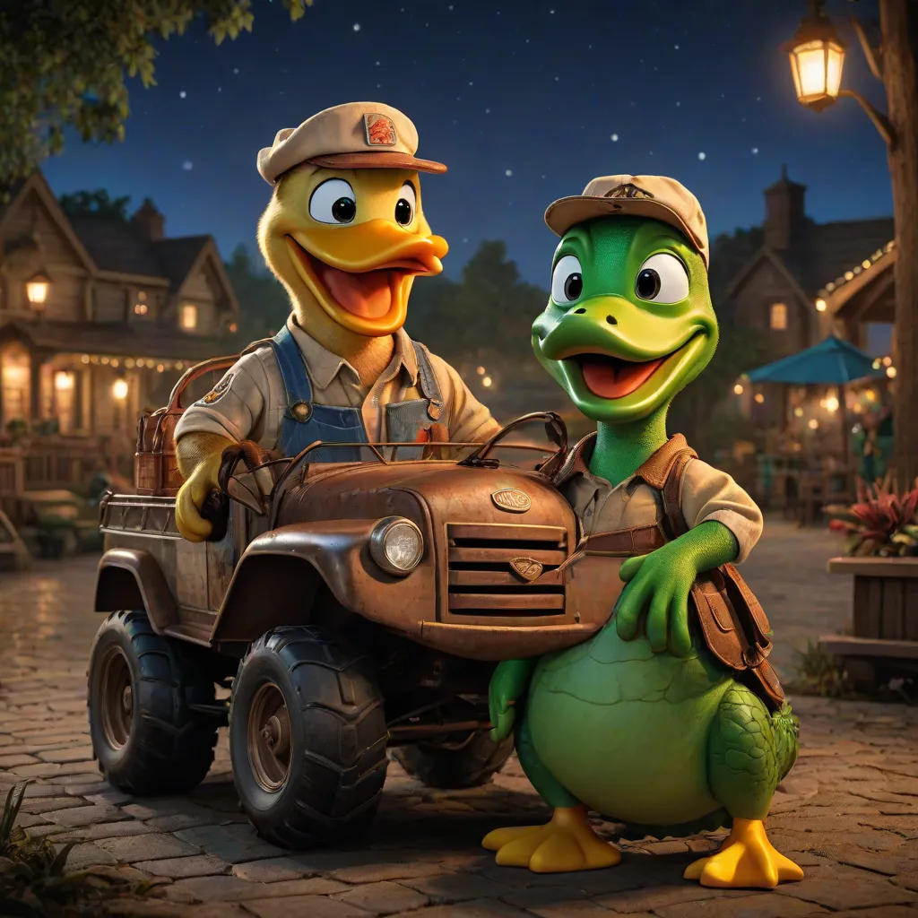 Ducky and Mater's Adventure