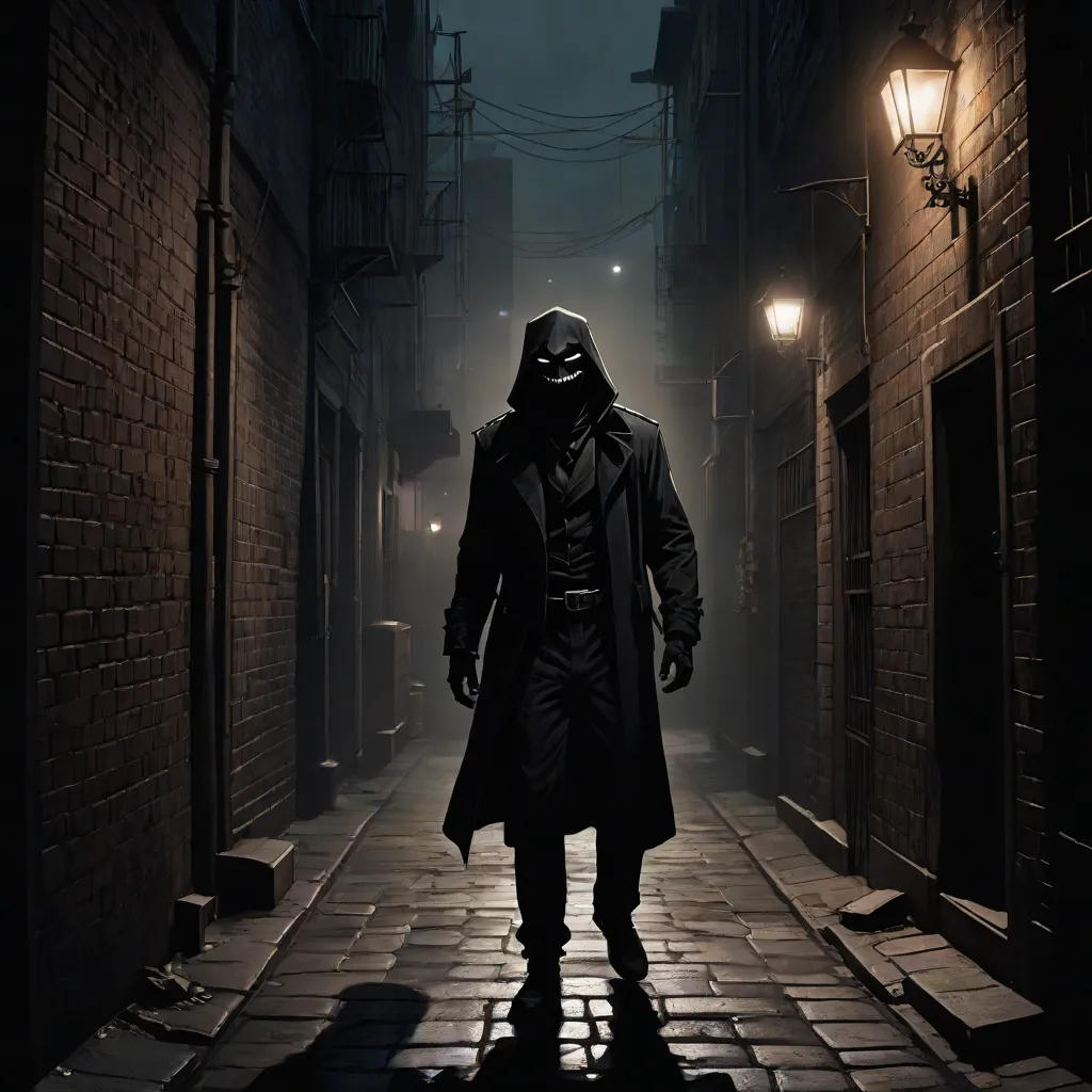The Laughing Shadow...