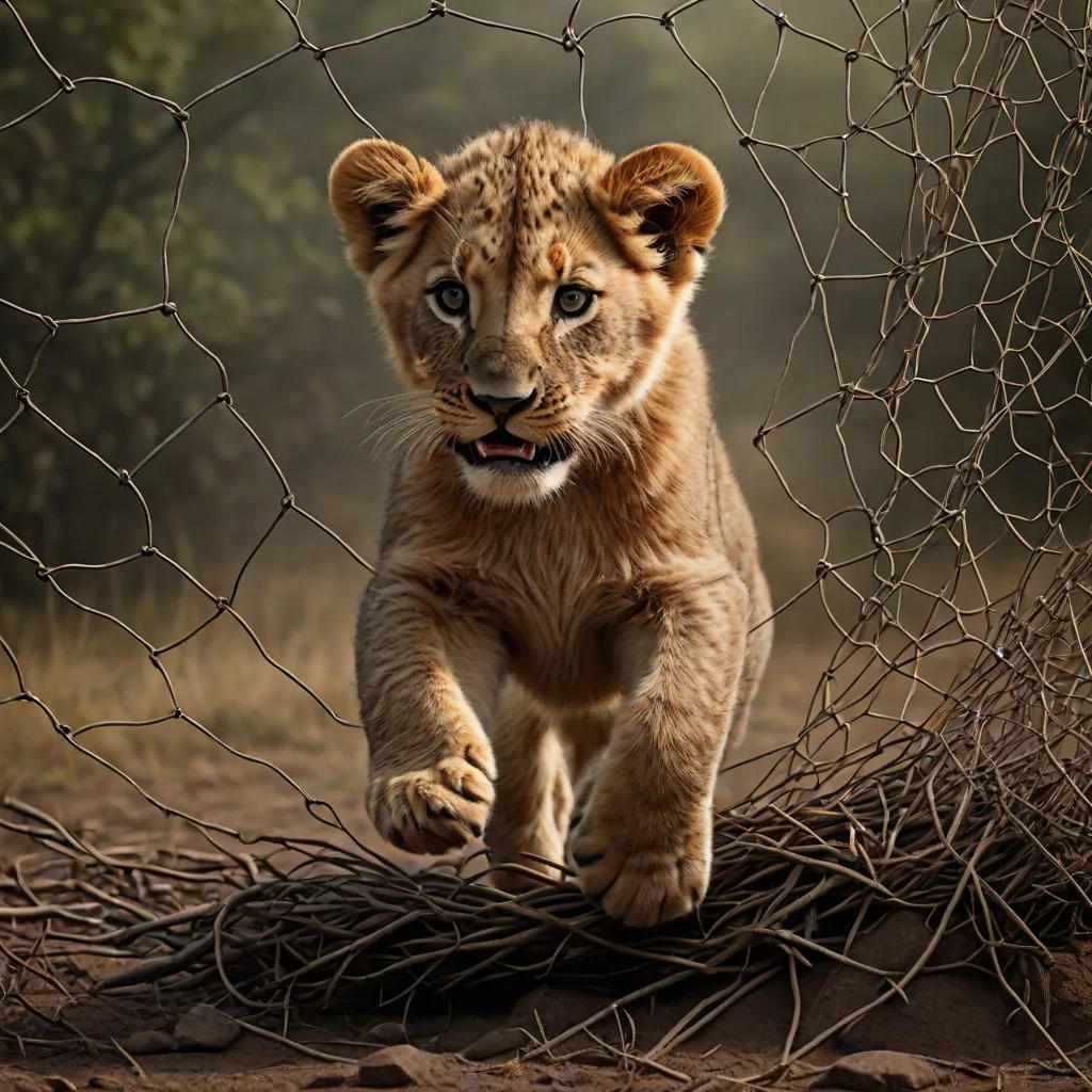 The Lion Prince’s Brave Escape