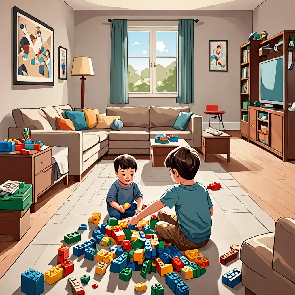 Lucas and the Lego Adventure