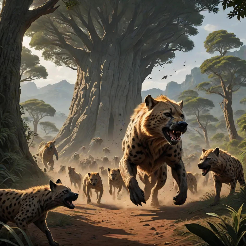 Chased by Shadows: The Hyena Encounter