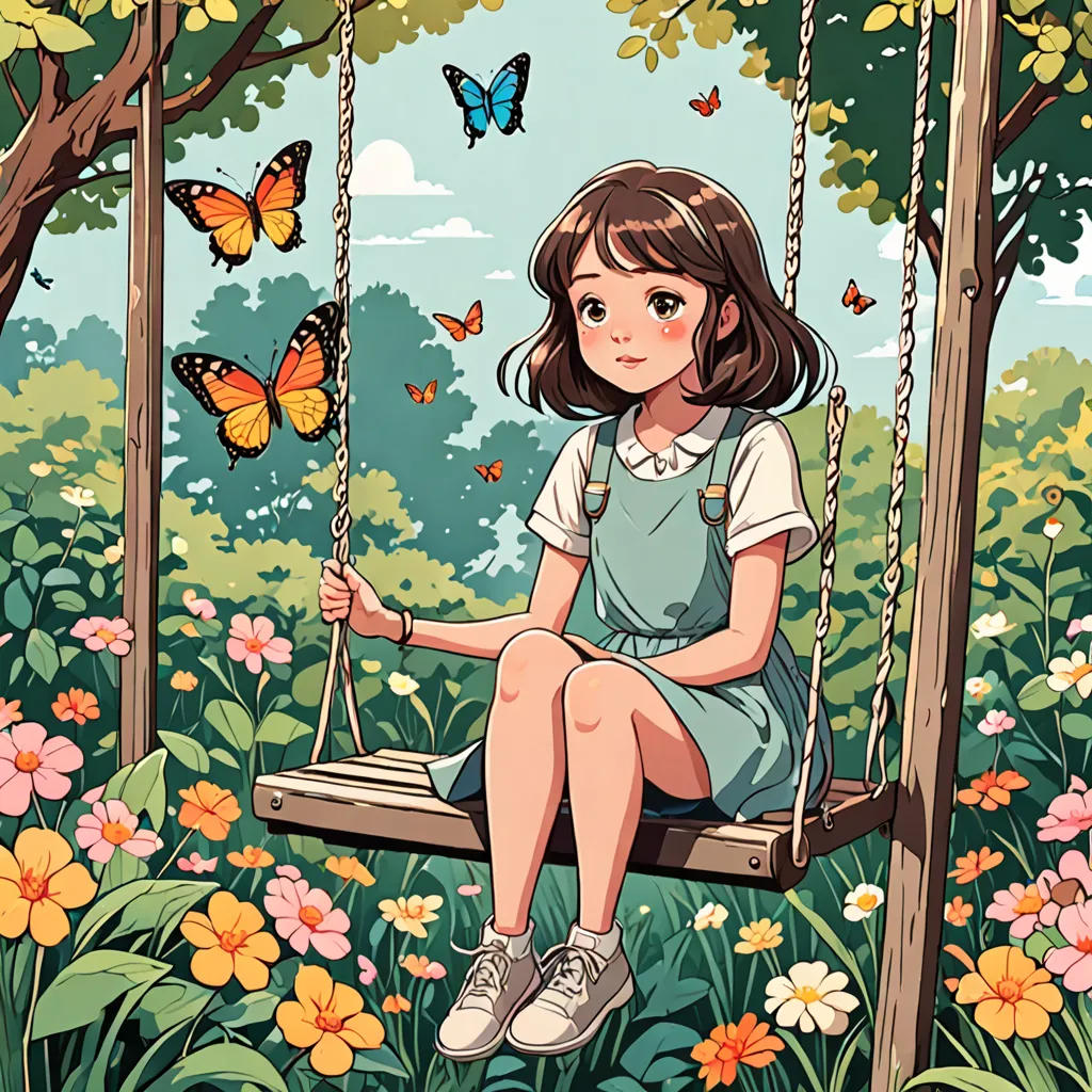 The Girl and the Butterfly