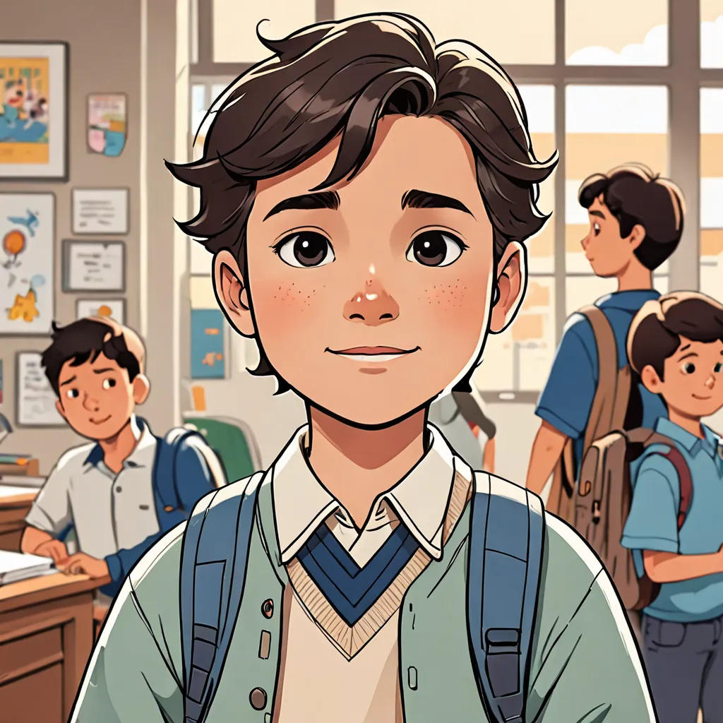 Mike's First Day at School