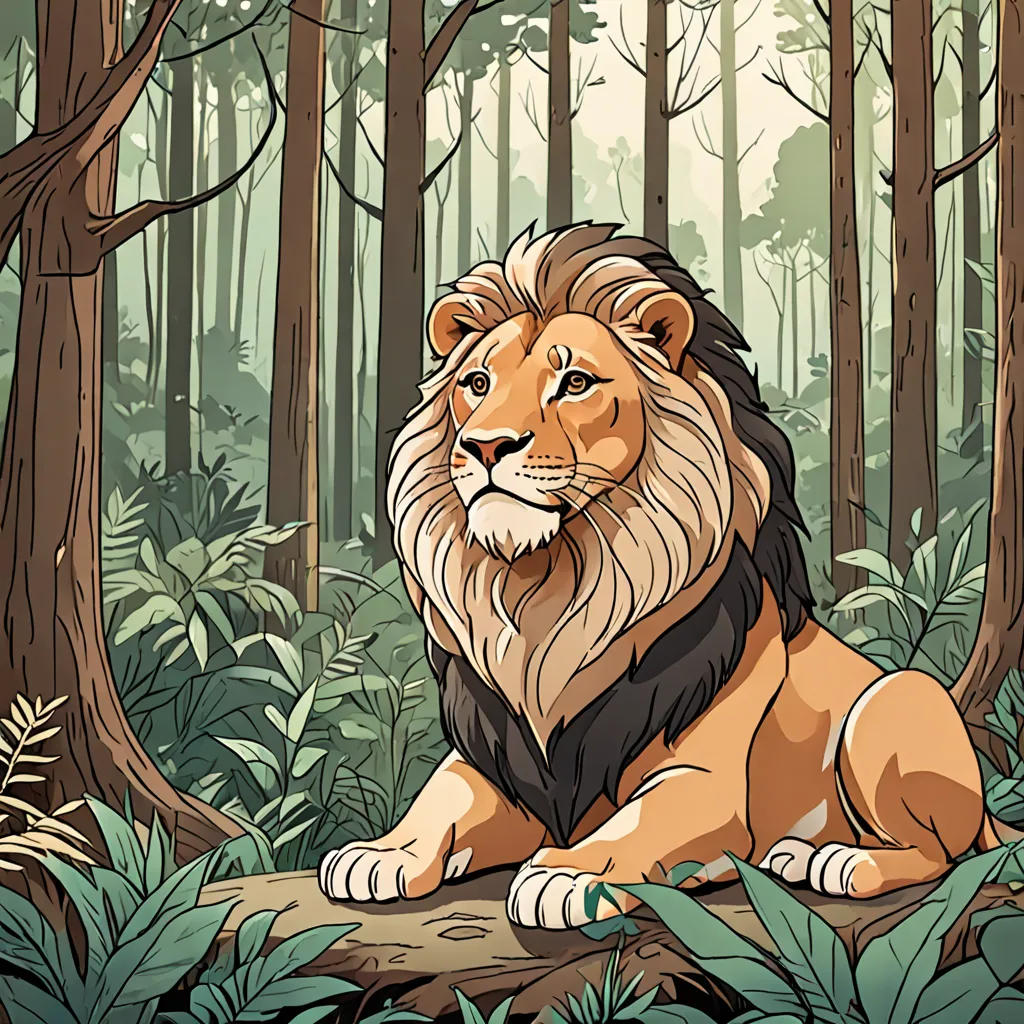 Leo and the Lion's Guardian