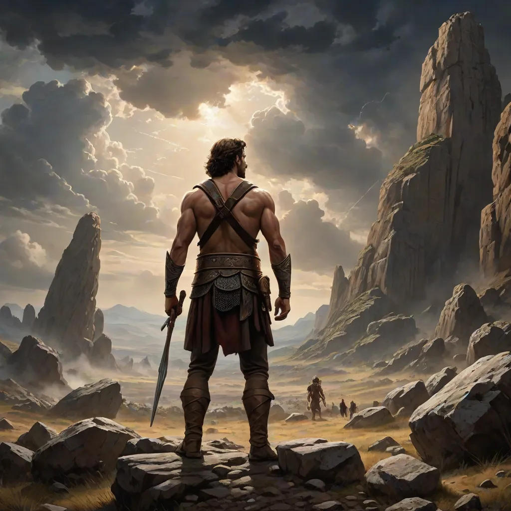 David and Goliath