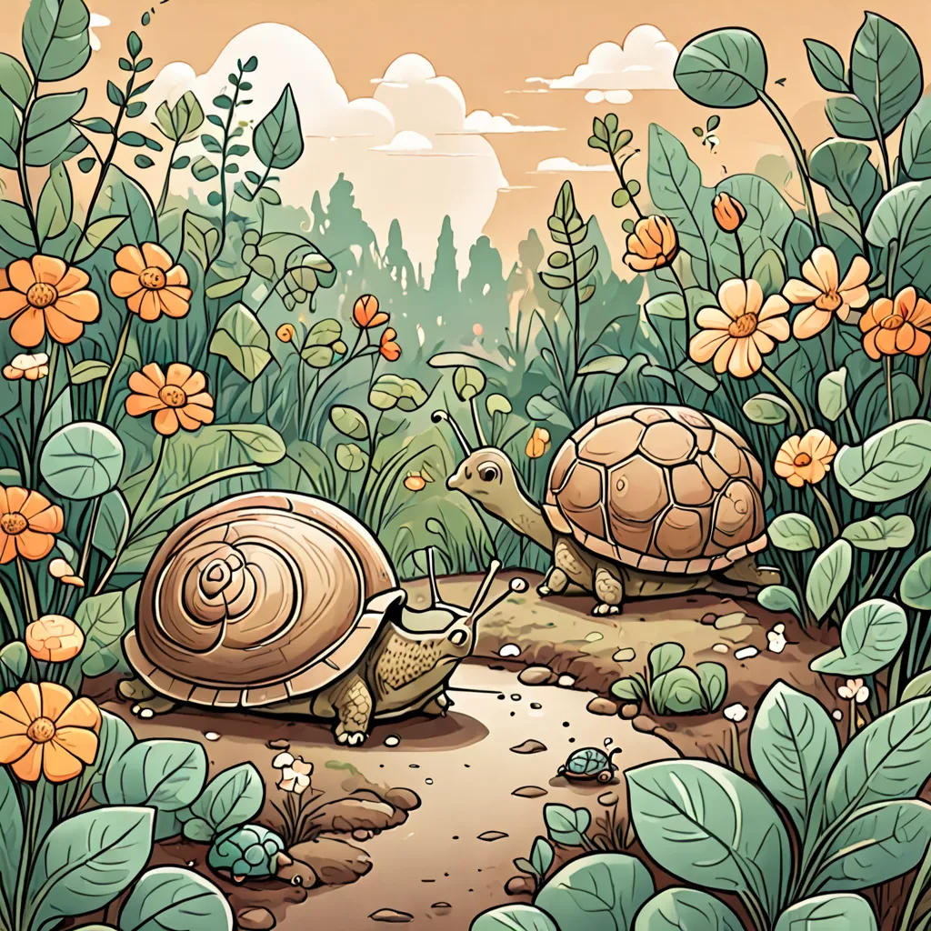 The Adventures Of Snail And Turtle