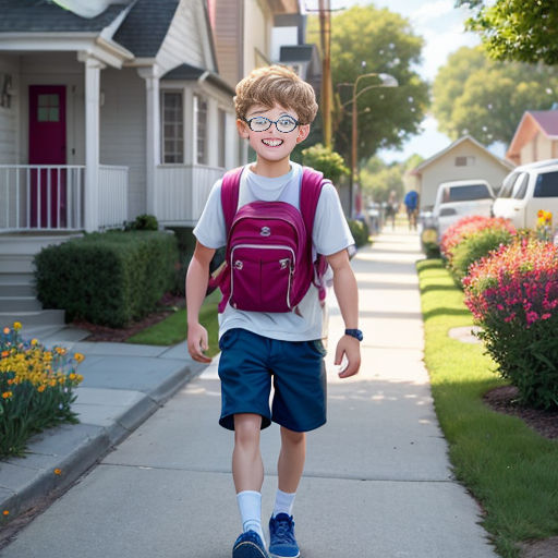 Georgie's First Day of School