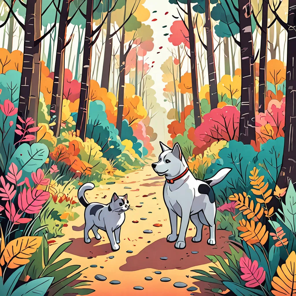 The Cat and the Dog's Adventure