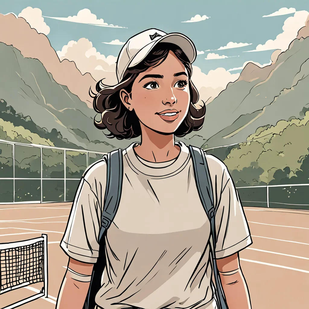 Nour's Tennis Adventure
