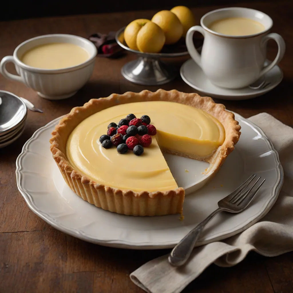 a cheesecake with berries on top on a plate with a fork and cup of coffee and a spoon, photorealism, a pastel, Enguerrand Quarton, professional food photography