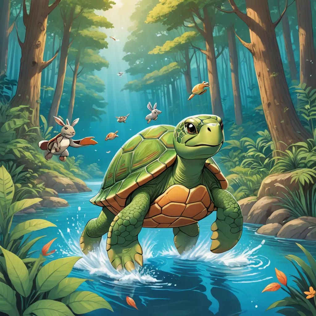 The Race of the Turtle and the Rabbit