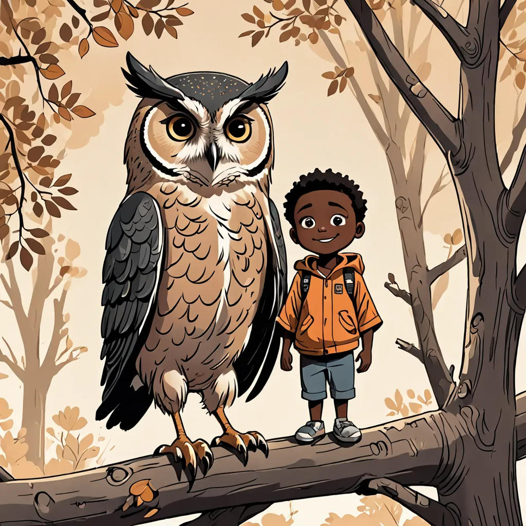 The Wise Owl and the Little Boy