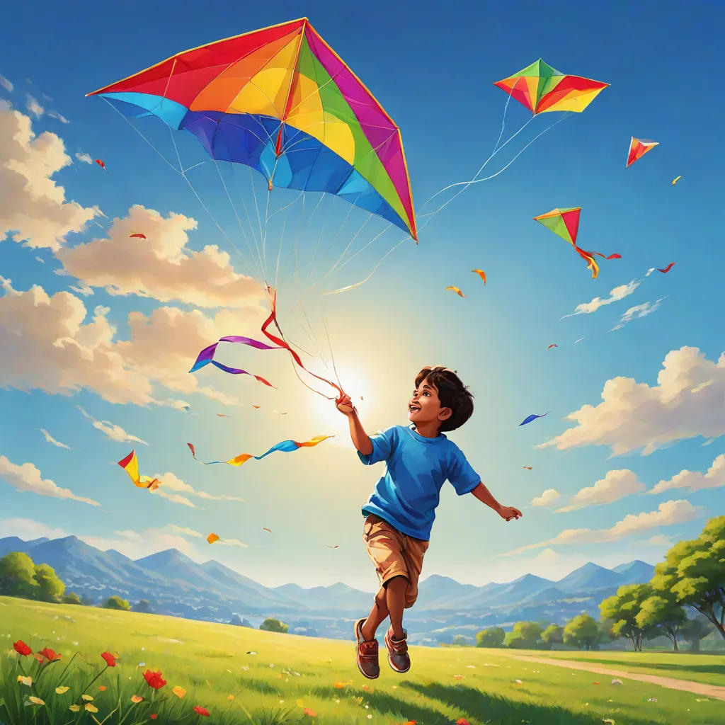 Ravi and the Colorful Kite