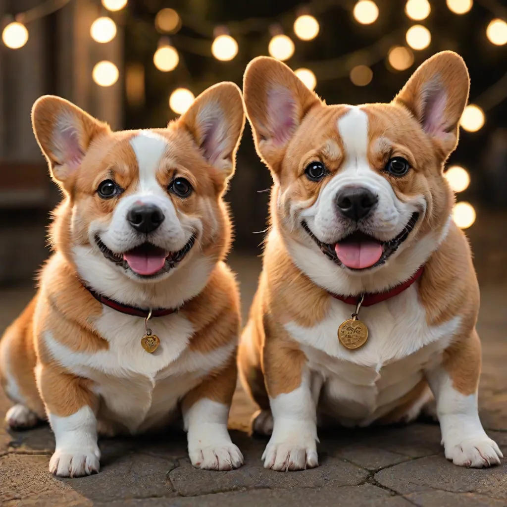 A Corgi and a Bulldog's Friendship Journey
