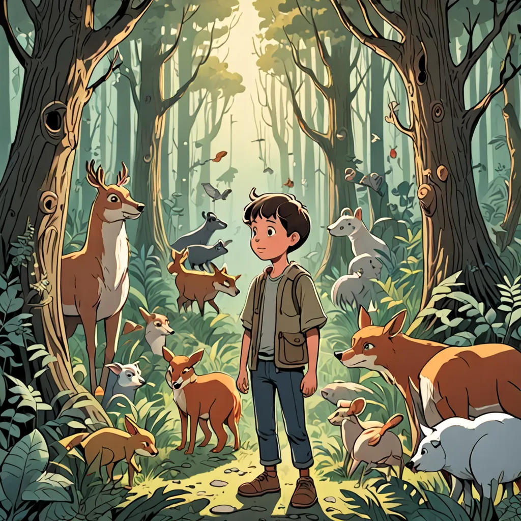 The Boy and the Enchanted Forest