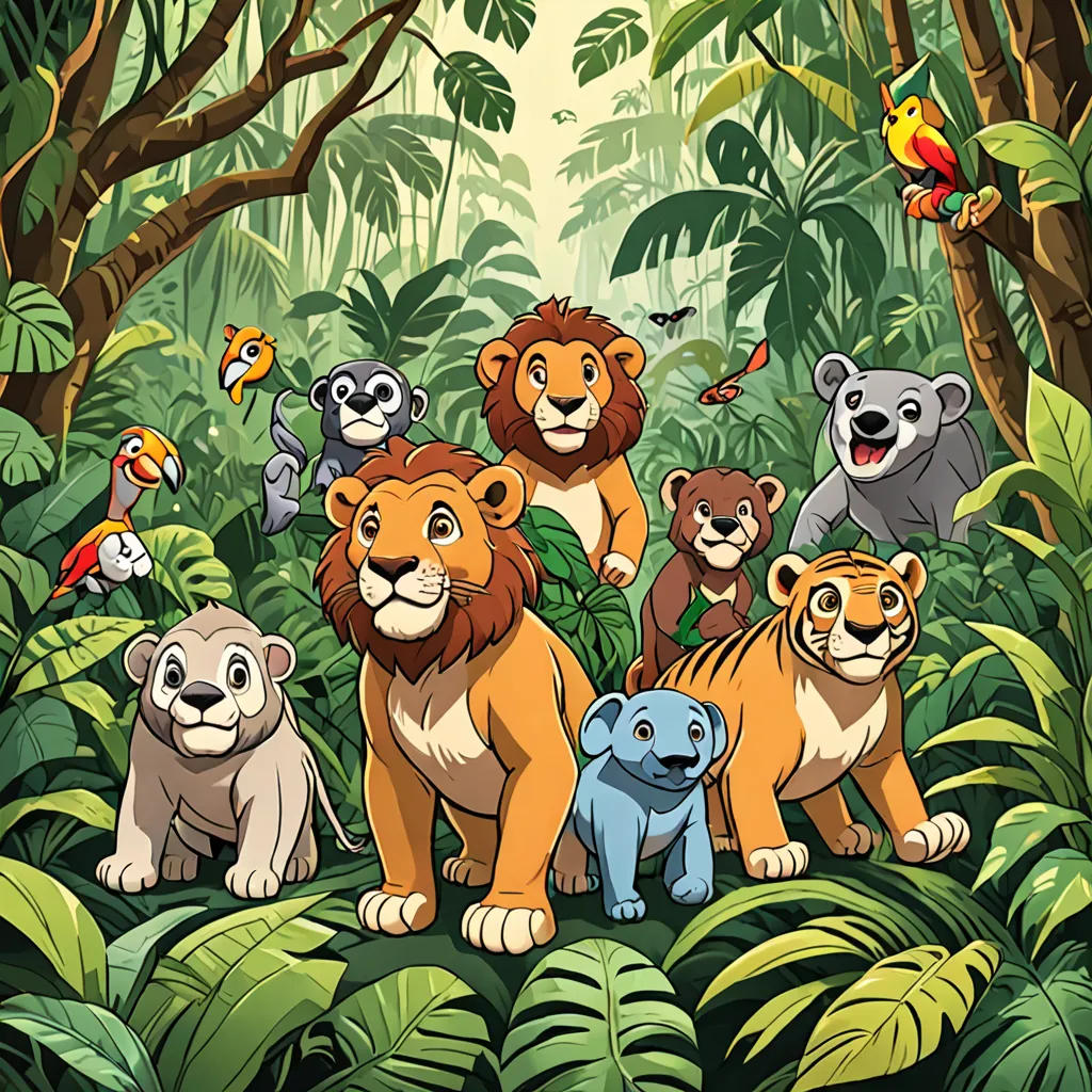 Animal Adventures: A Journey Through the Wild