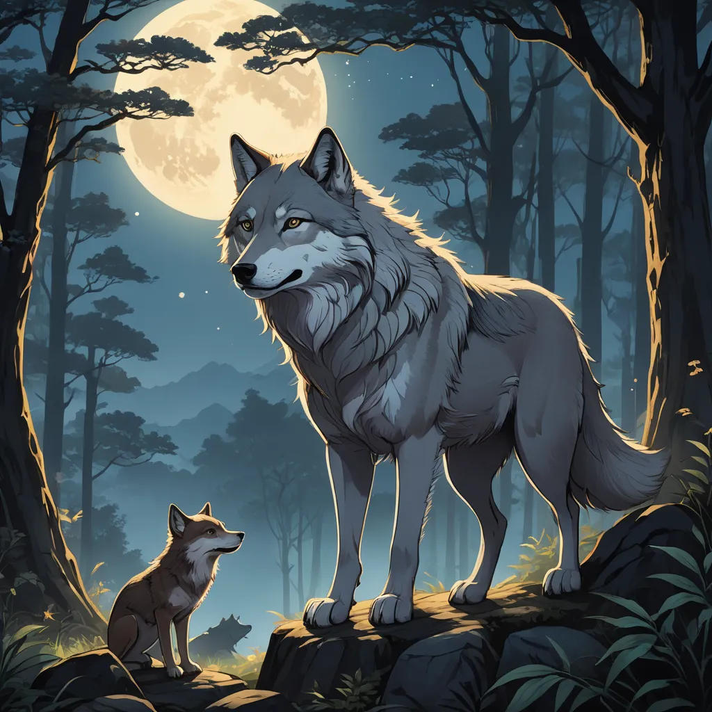 The Courageous Wolf