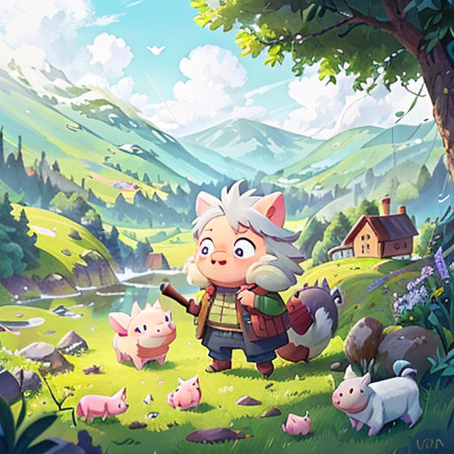 The Adventure of Little White Pig