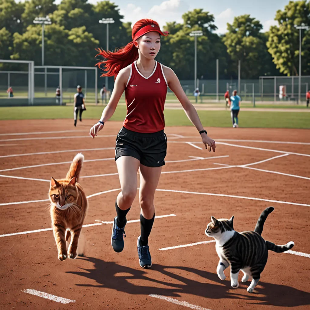 The Red Ponytail Girl