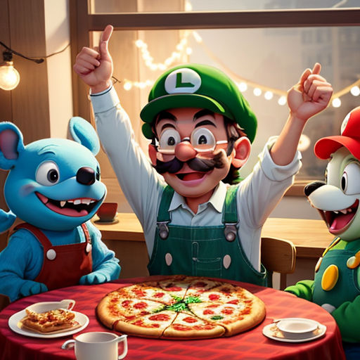Super Mario Yoga Pizza!, What makes pizza night a little bit better? A  Super Mario pizza-making party! 🍕👨🏻 Join me on a yoga adventure in  professional pizza making. Your kids