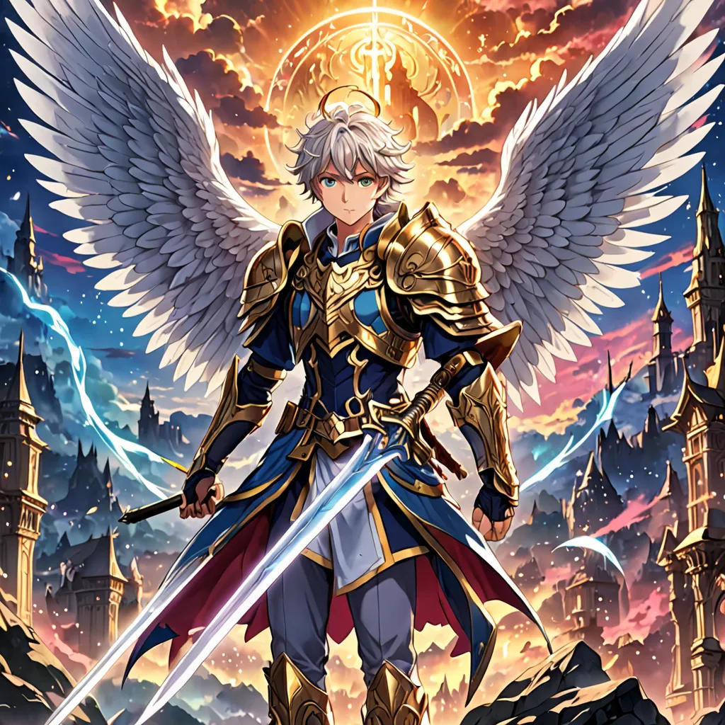 The Angel Prince and the Evil Demon King