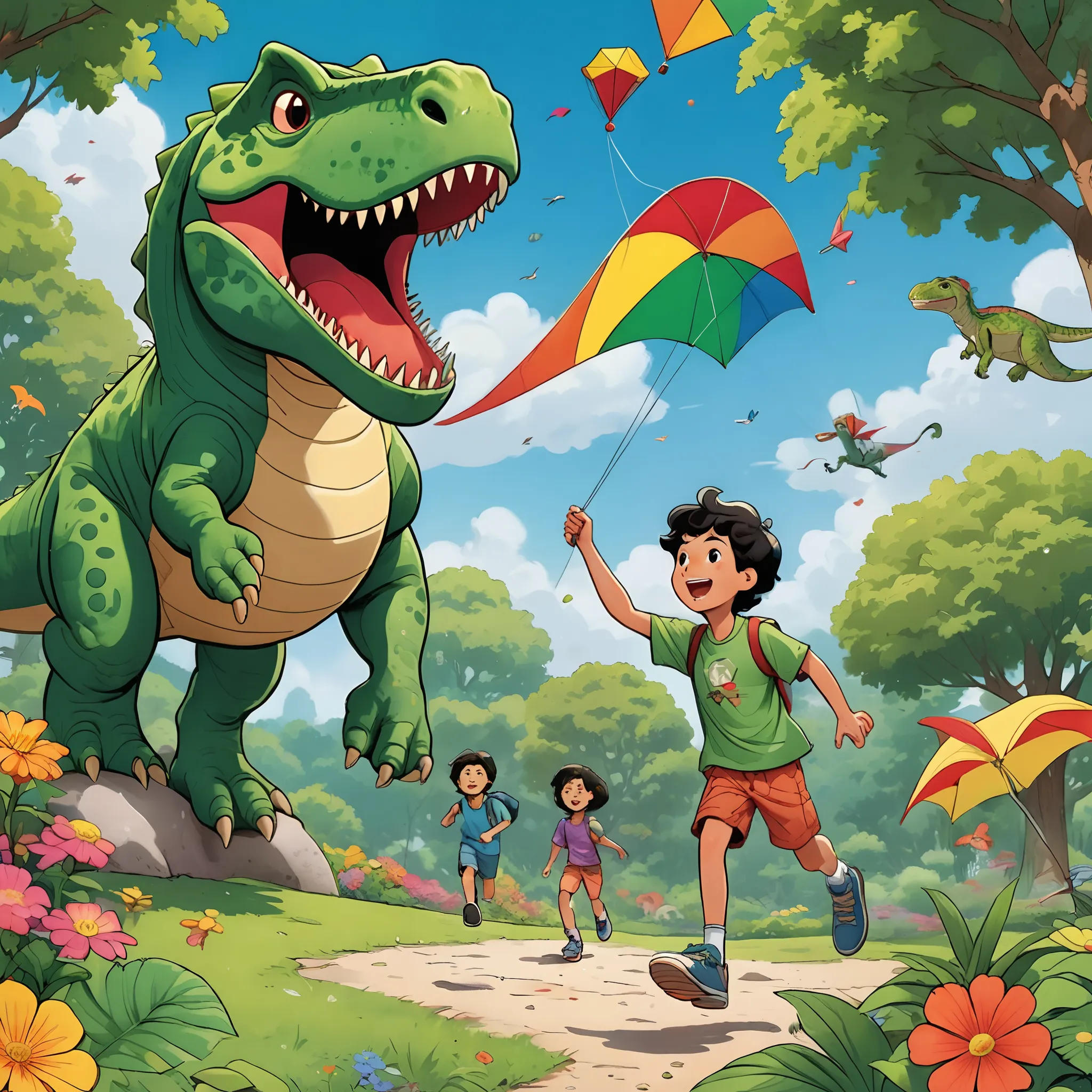 The Dragon Kite Adventure