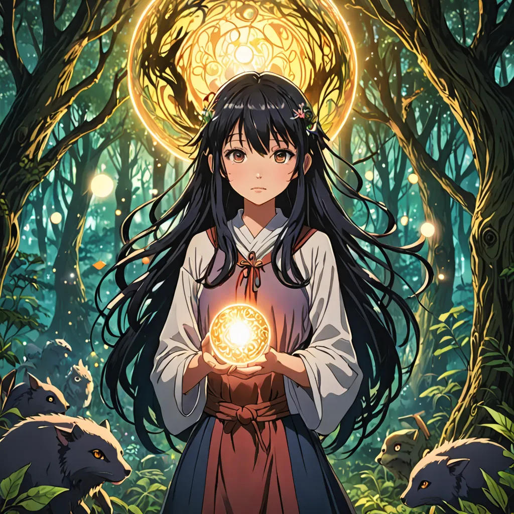 The Black-Haired Guardian
