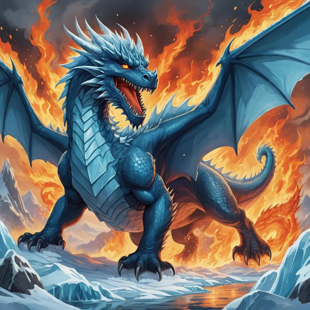 Flocão and the Fiery Threat