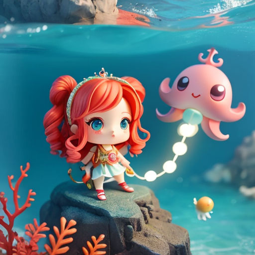 Lara the Little Mermaid and the Evil Octopus