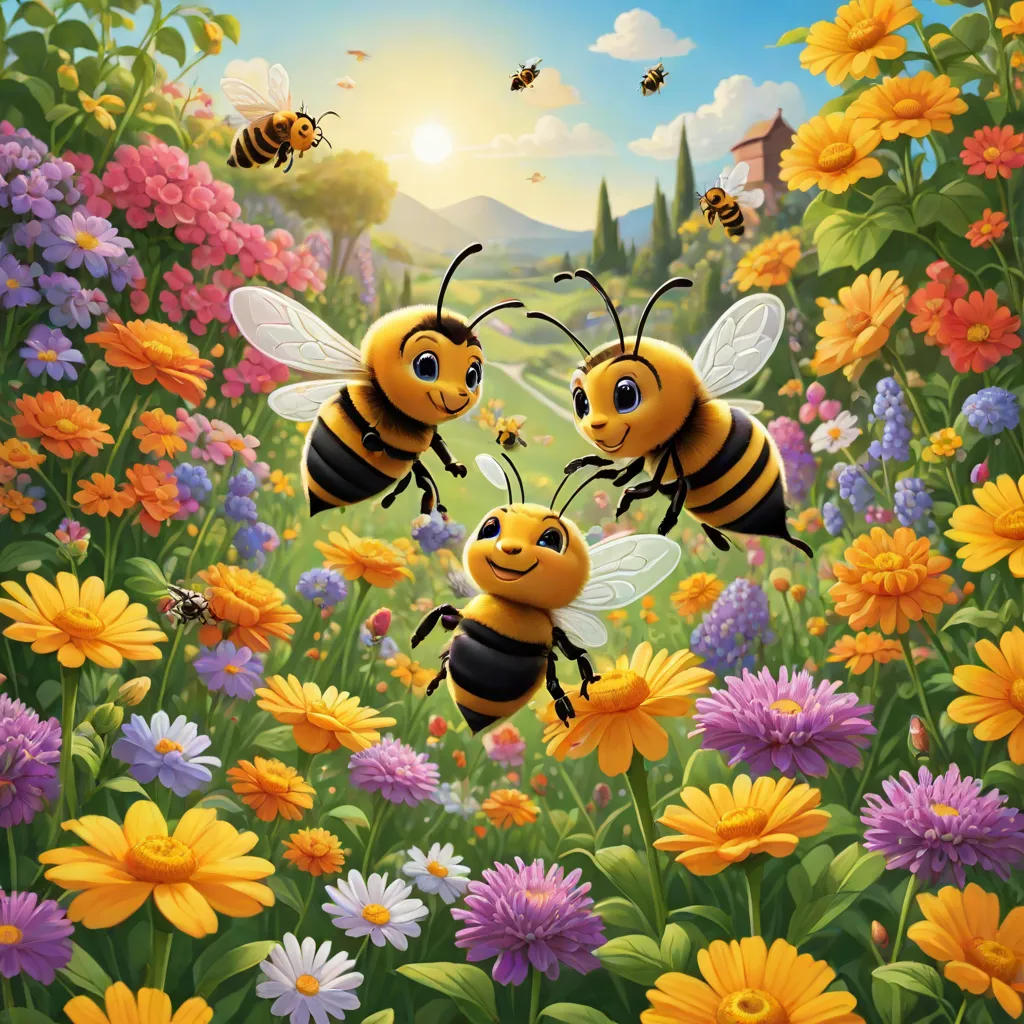 Two Busy Bees