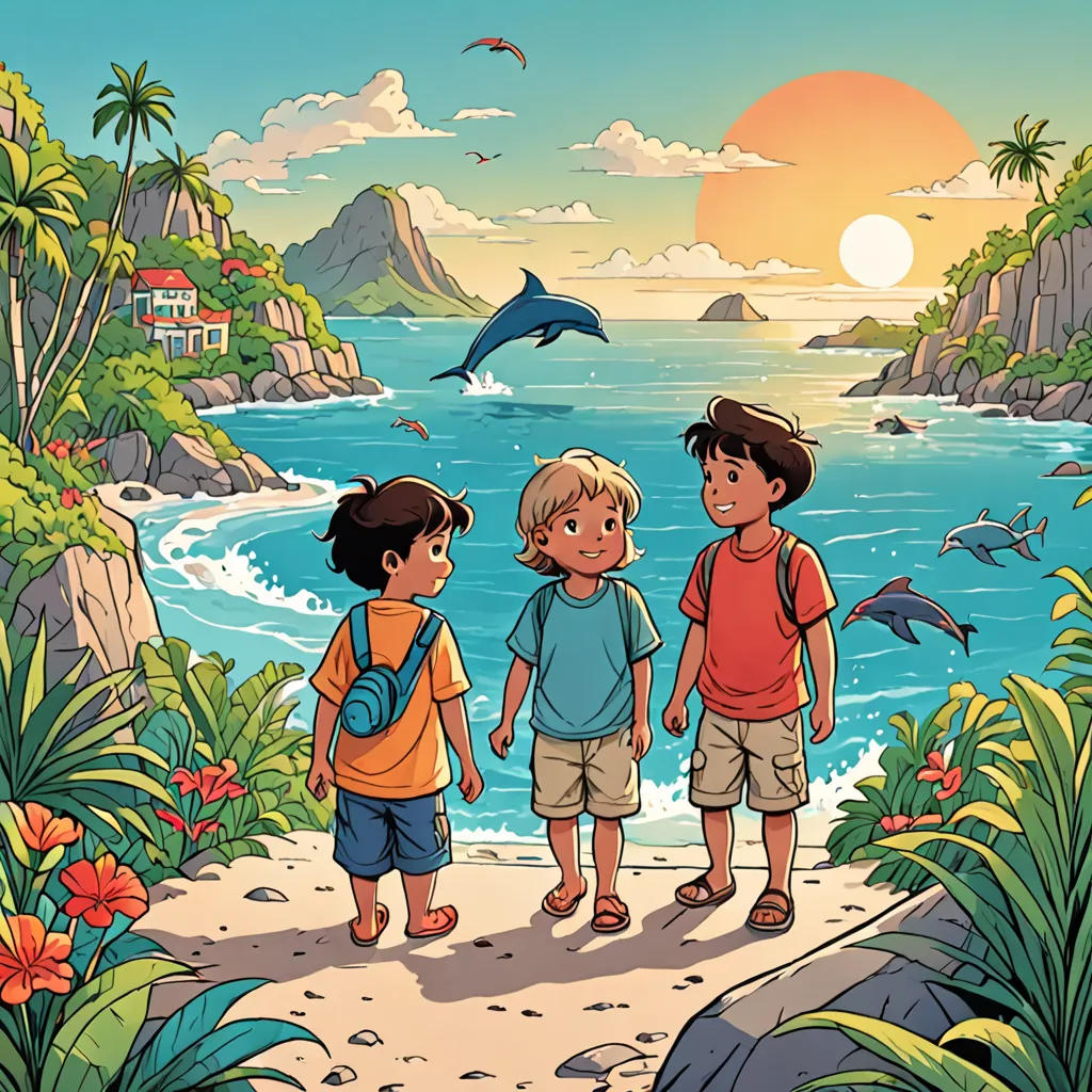 The Lost Treasure of Rainbow Island