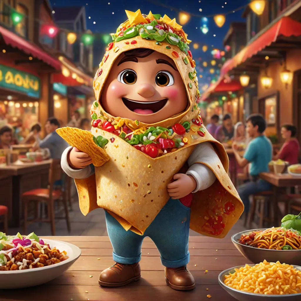 The Glittery Burrito Adventure