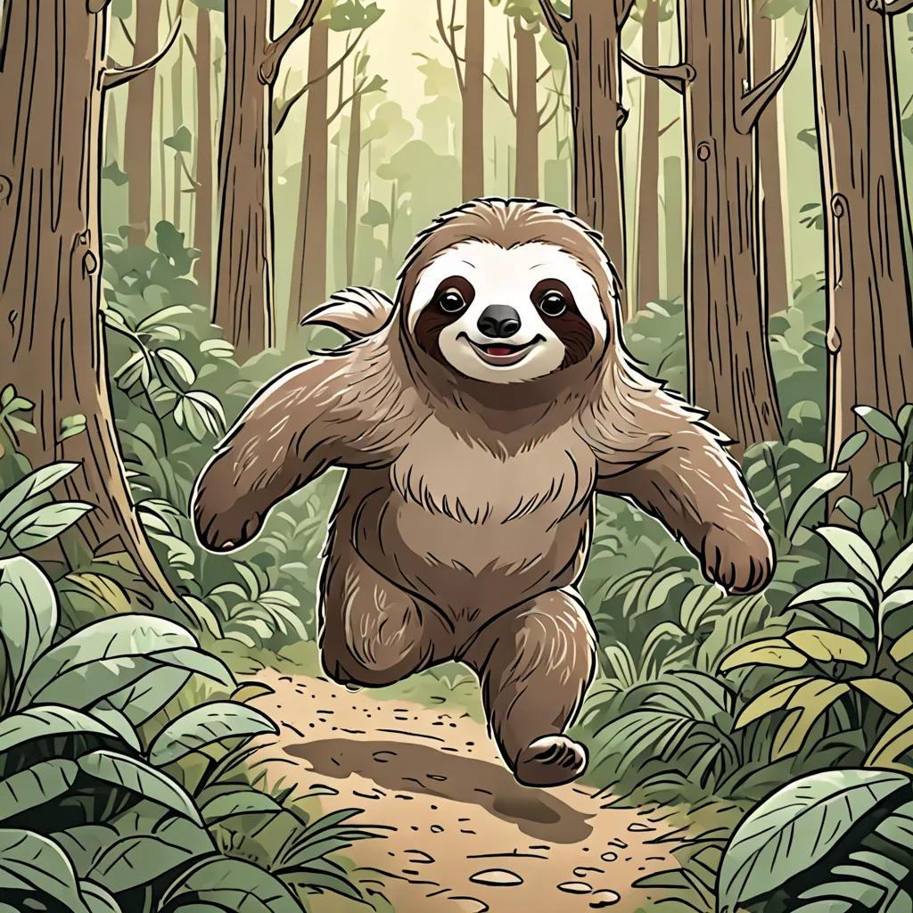 The story of Slothy and Bunny