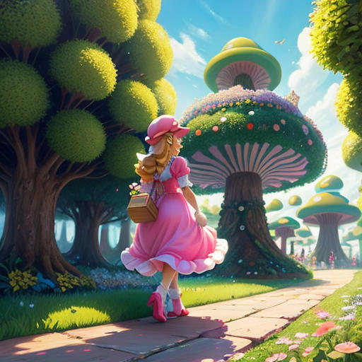 The Lady of the Mushroom Kingdom