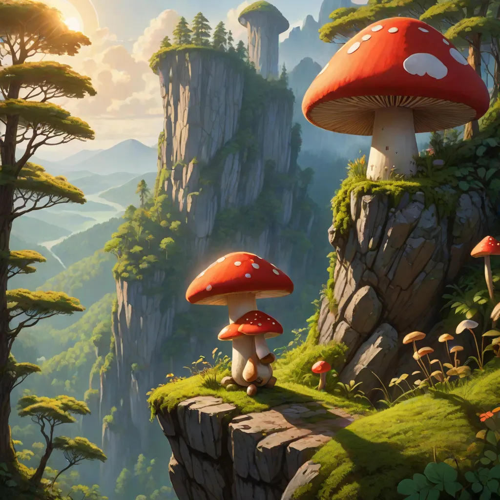 The Brave Little Mushroom and the Hidden Kingdom