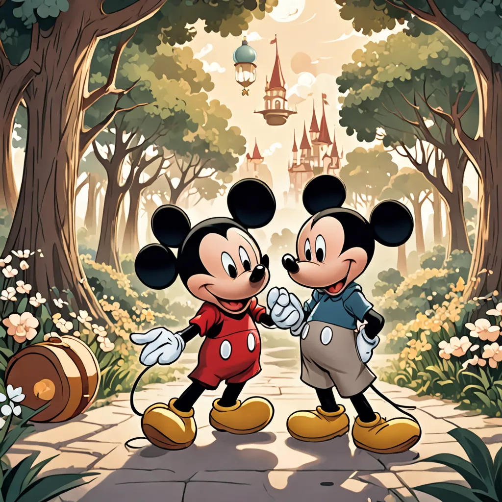 A Magical Adventure with Micky and Minnie