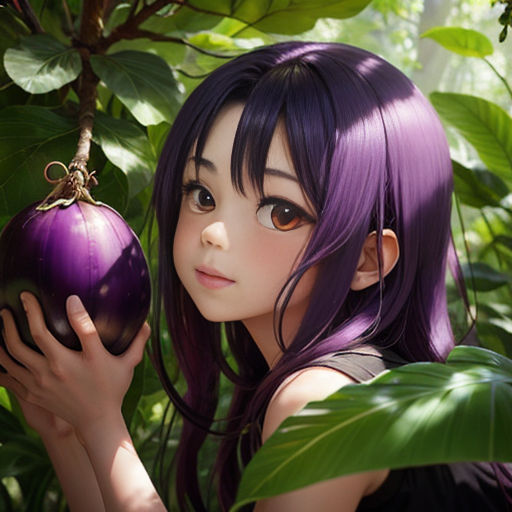 Eggplant anime GIF on GIFER - by Gaginn