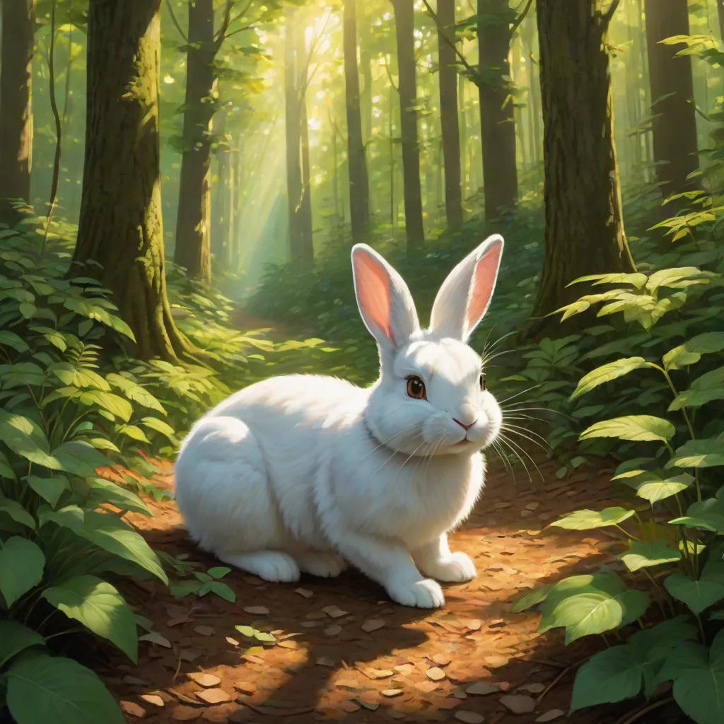 Valentine the Rabbit's Summer Adventure