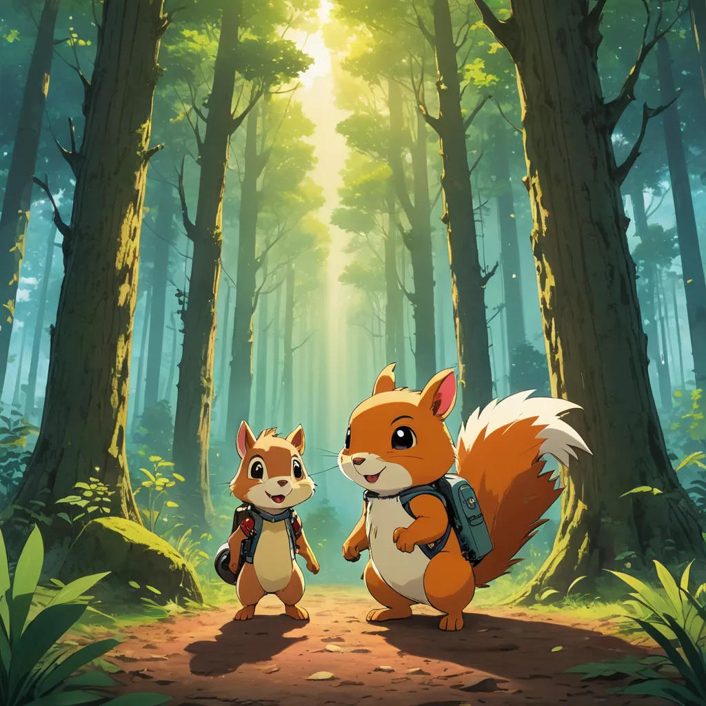 Bolt's Adventure in the Forbidden Forest