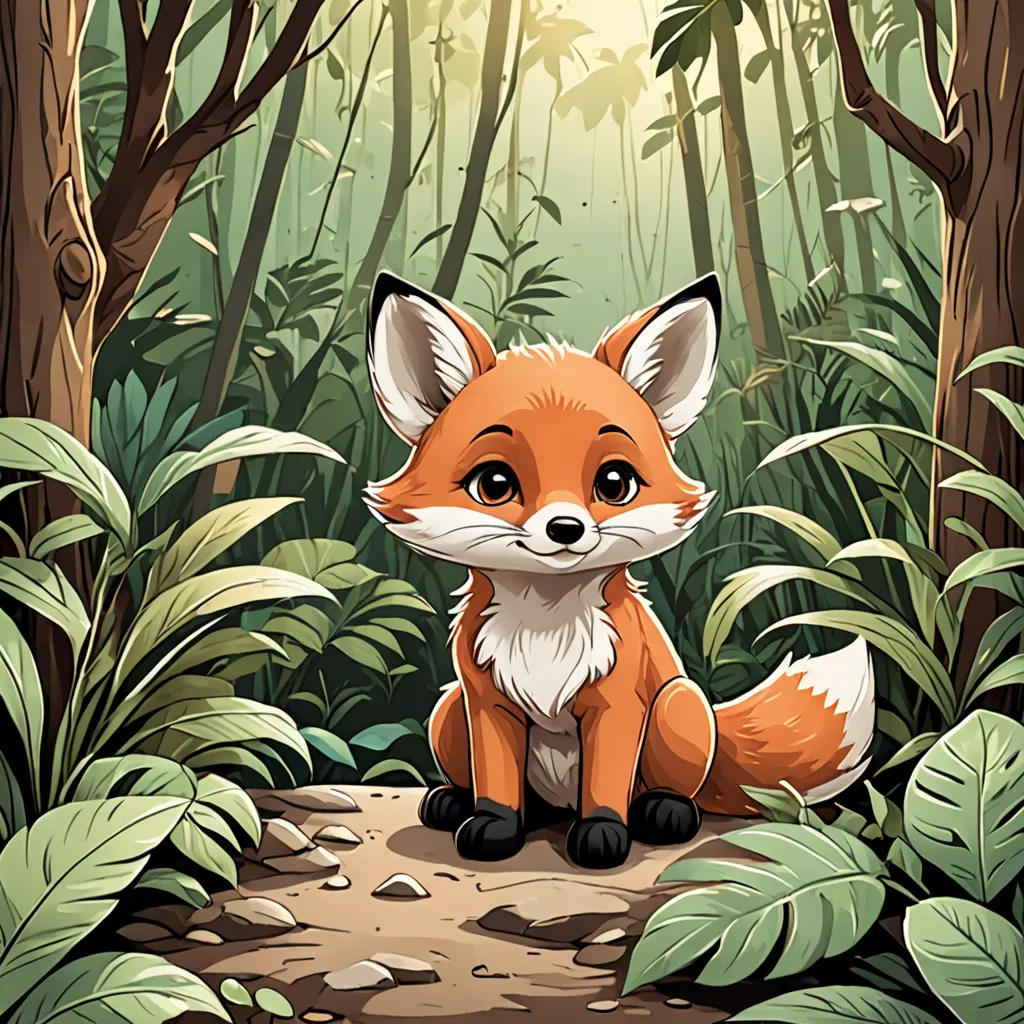 The Lost Baby Fox
