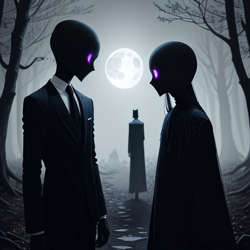 slenderman vs enderman