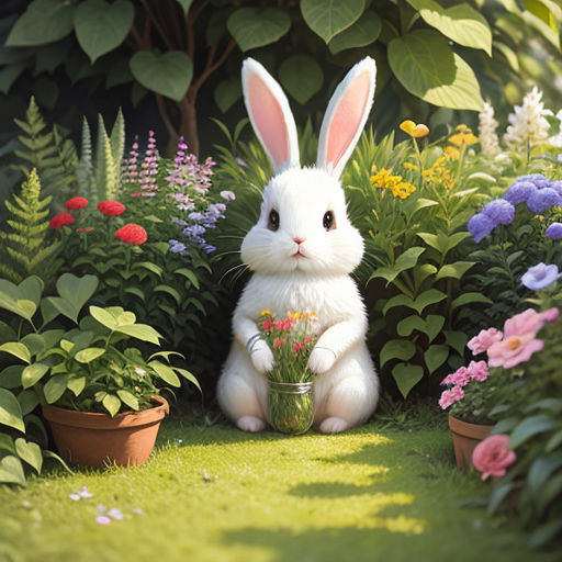 The Bunny and the Herb Fairy