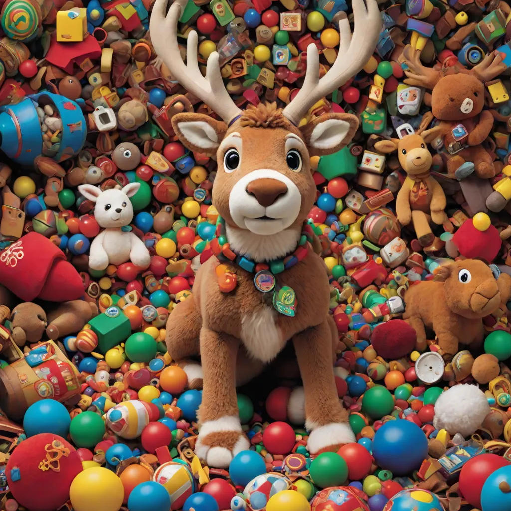 Gus the Clumsy Magical Reindeer