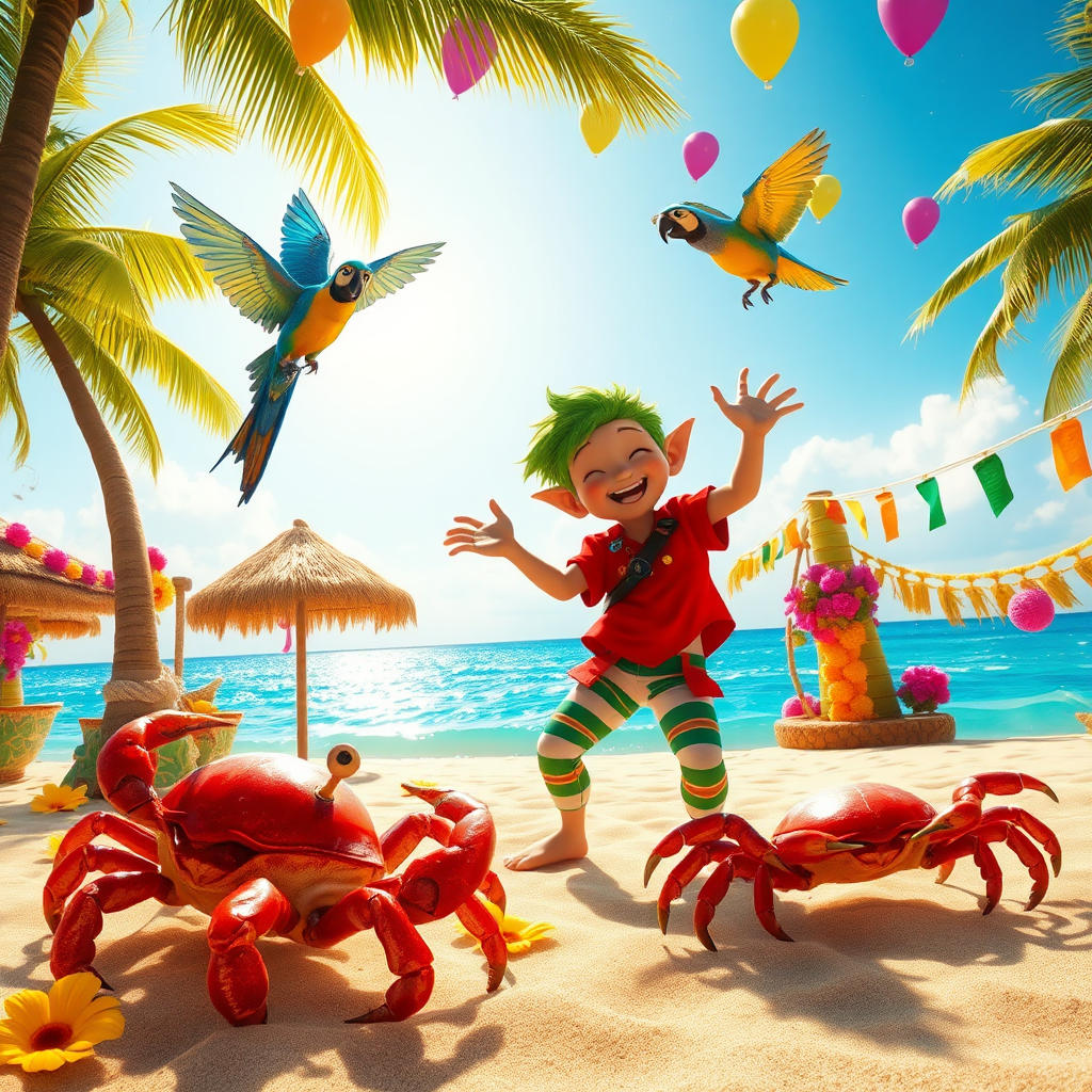 Elfy's Caribbean Christmas Adventure