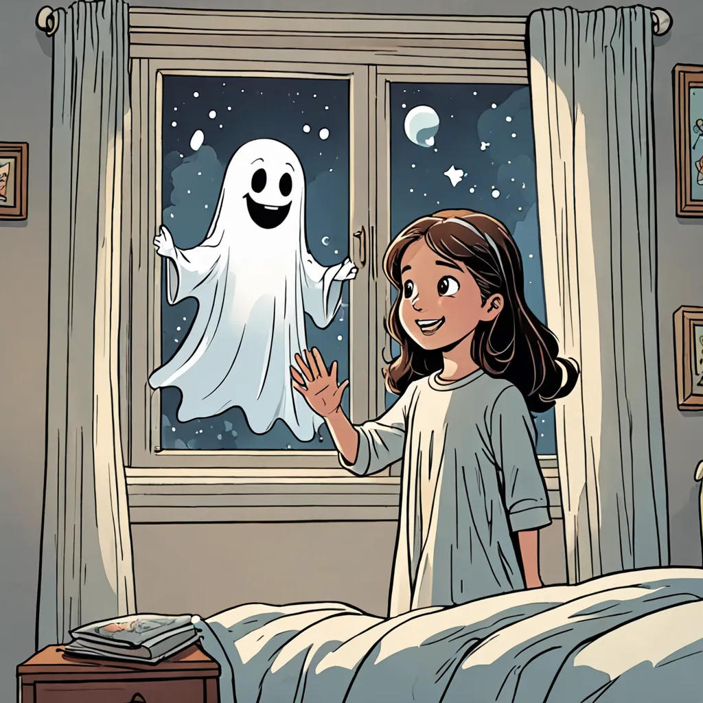 The Friendly Ghost at the Window