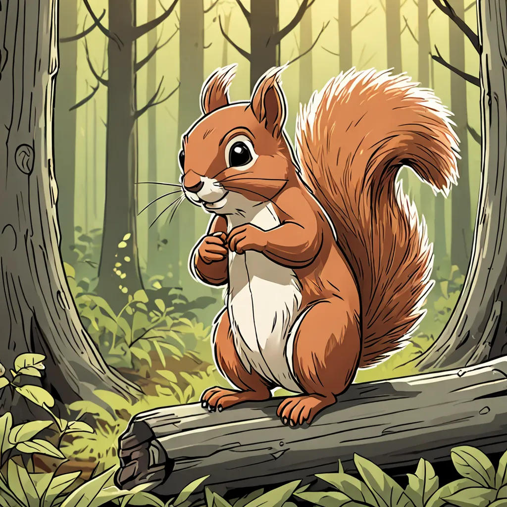 The Honest Little Squirrel