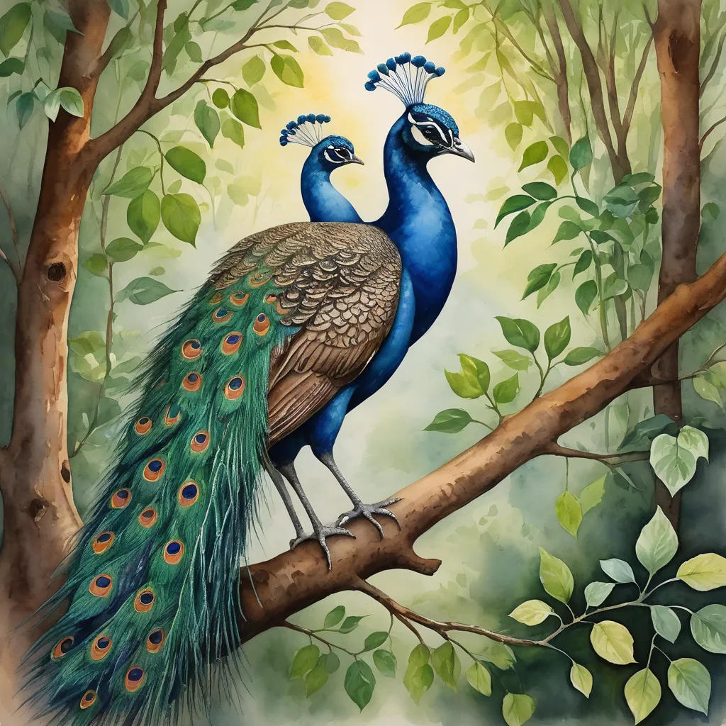 The Shimmering Plumage