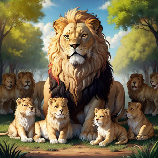 The Lion's Friendship