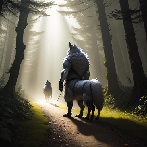 The Adventurous Wolf