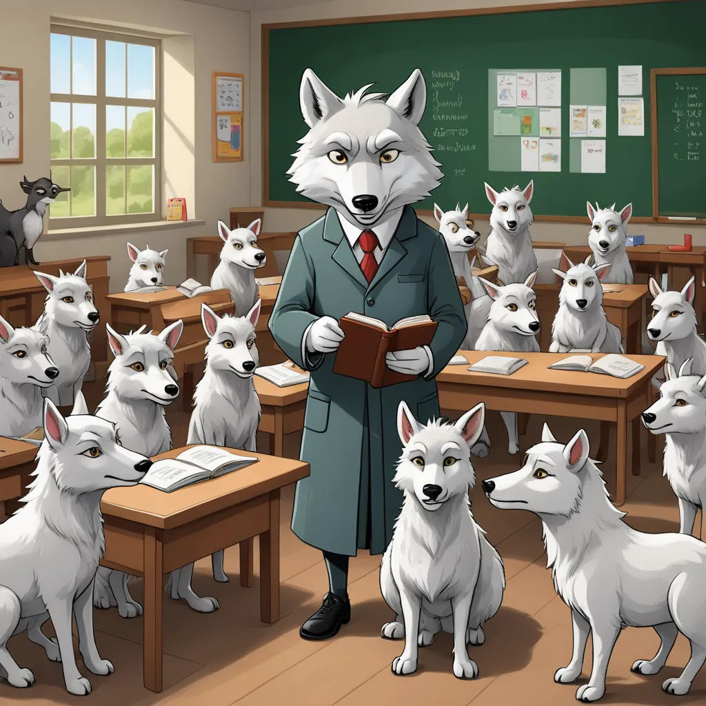 The Bad Wolf & 7 Little Goats 3 - Back to School
